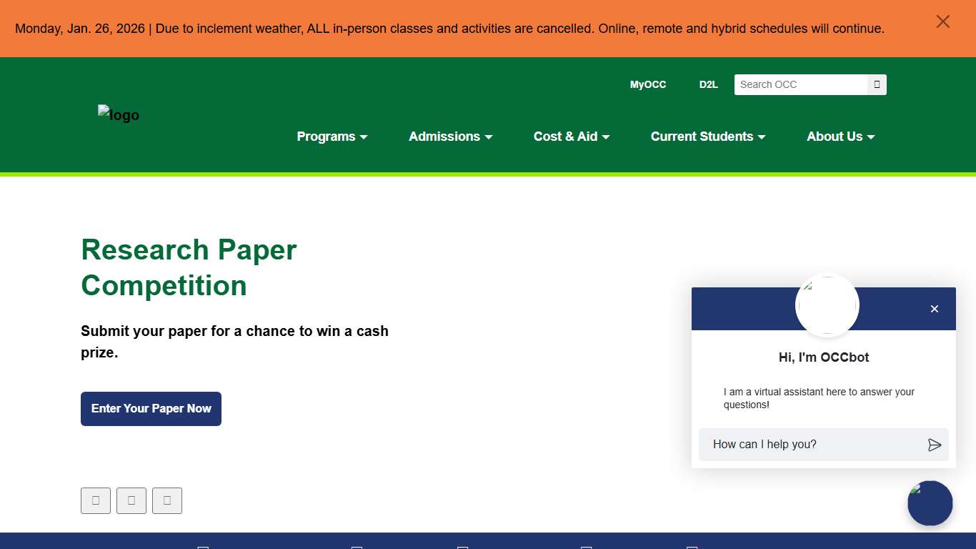 Home Oakland County, MI Oakland Community College